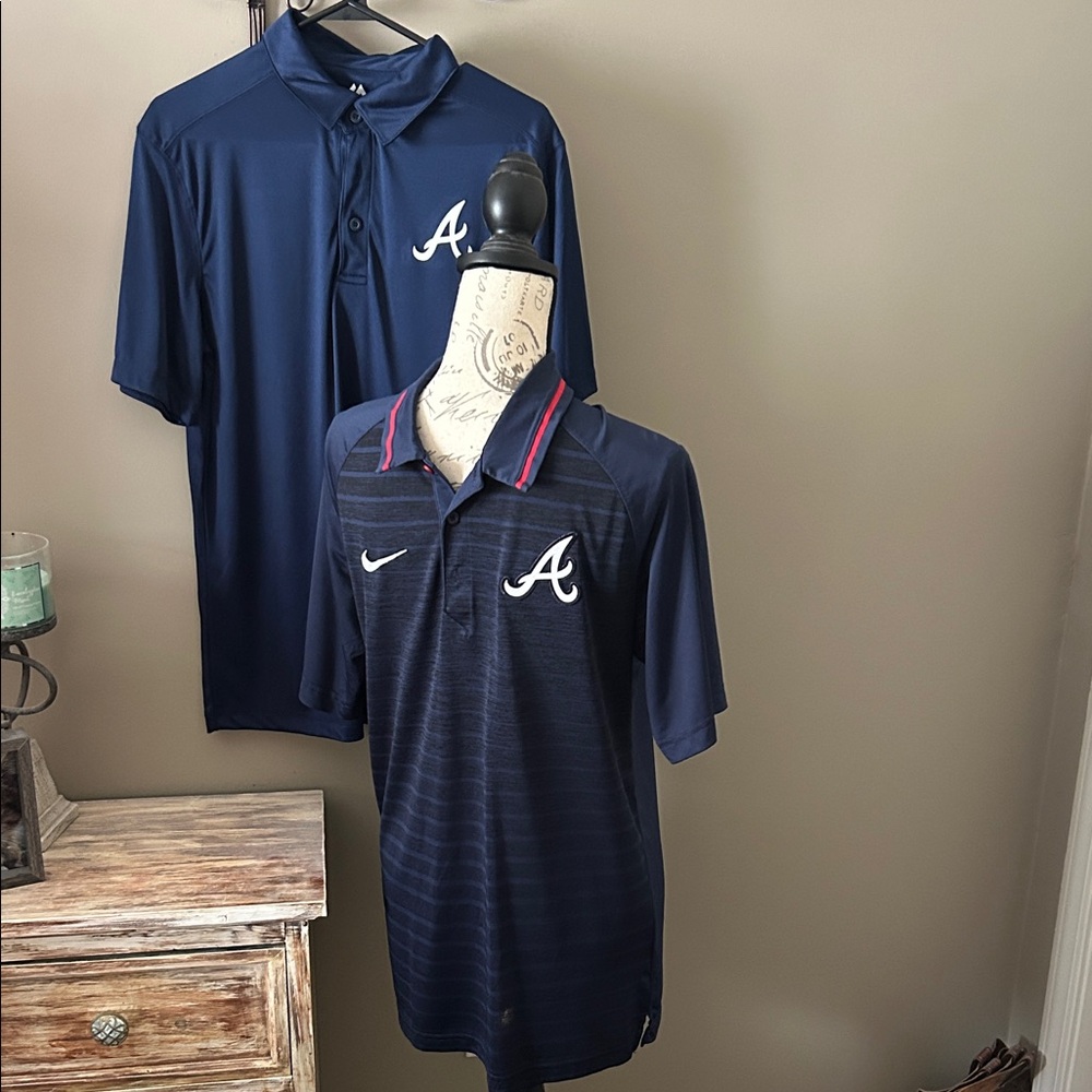 Nike Men's Bundle of two Dark Blue Polos